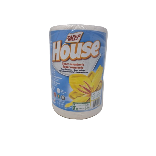 ASCIUGATUTTO CARTA ROTOLINO COMPATTO BOBINE 12 ROTOLI