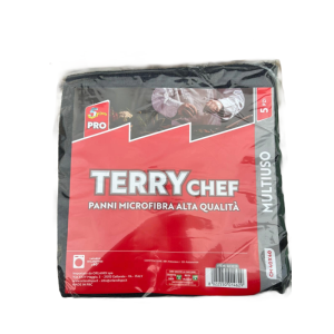 PANNO MICROFIBRA NERO 40X40 - 5 PZ  . PERFETTO IN OGNI AMBIENTE  DURA A LUNGO SEMPRE ...PULITO