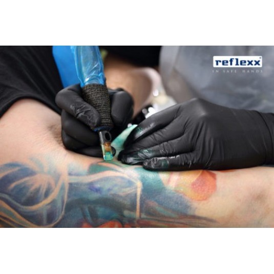 GUANTI MONOUSO NITRILE NERO 100 PZ - LARGE GUANTI MONOUSO NITRILE NERO 100 PZ - LARGE