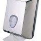 DISPENSER CARTA IGIENICA INTERFOGLIATA IN ABS CROMATO