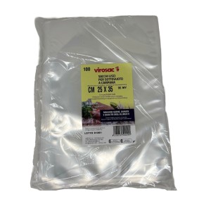 BUSTE PER SOTTOVUOTO LISCE PER ALIMENTI 25X35 CM PZ.100  