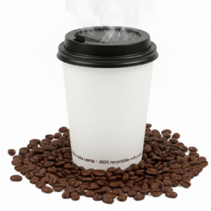 BICCHIERI IN CARTONCINO CAFFE AMERICANO ML 350 PZ.50 IL FORMATO PIU' AMATO DAI TURISTI 