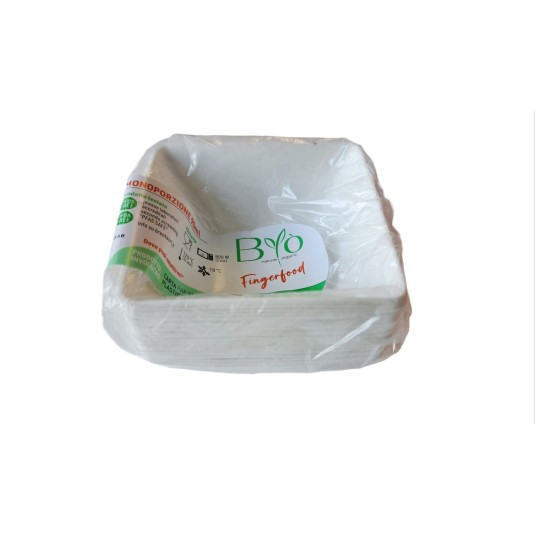 FINGERFOOD IN POLPA DI CELLULOSA QUADRATO ML 90 PZ.25 PFOS E PFOA FREE FINGERFOOD IN POLPA DI CELLULOSA QUADRATO ML 90 PZ.25 PFOS E PFOA FREE