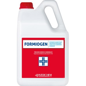 DISINFETTANTE BATTERICIDA LEVURICIDA A BASE DI SALI QUATERNARI DI AMMONIO NUOVO FORMIOGEN