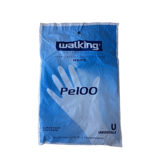 GUANTI MONOUSO IN PE -100 PZ 