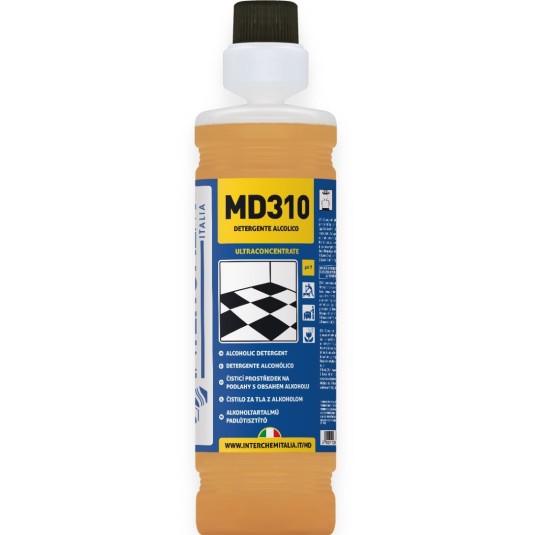 DETERGENTE SUPERCONCENTRATO IN FLACONE GIUSTADOSE LAVAPAVIMENTI ALCOLICO MD310 LT.1 DETERGENTE SUPERCONCENTRATO IN FLACONE GIUSTADOSE LAVAPAVIMENTI ALCOLICO MD310 LT.1