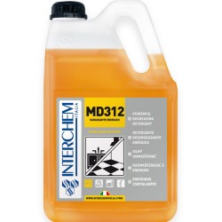 DETERGENTE SGRASSANTE SUPERCONCENTRATO  IN FLACONE GIUSTADOSE PER TUTTE LE SUPERFICI LAVABILI MD 312 LT.1