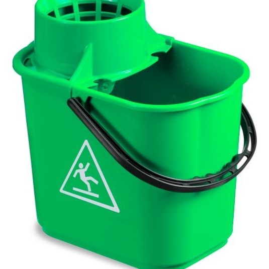 SECCHIO PROFESSIONALE MONOVASCA COMPLETO DI STRIZZATORE