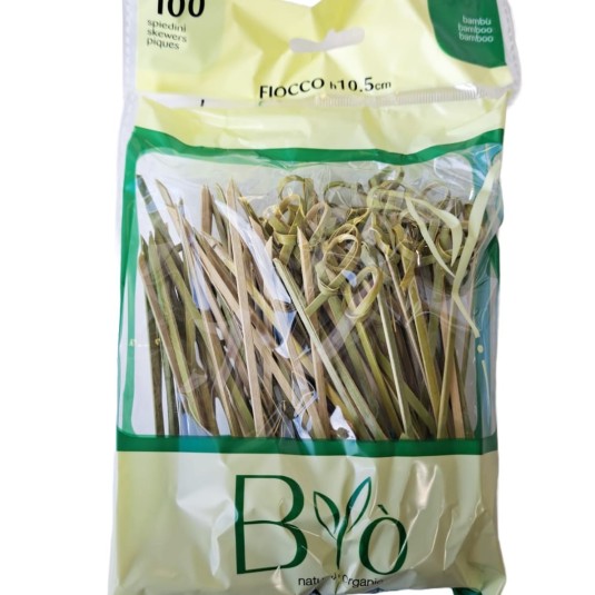 SPIEDI BAMBOO CON RICCIOLO 100 PZ