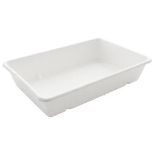 VASCHETTE  CONTENITORE RETTANGOLARE  IN POLPA DI CELLULOSA ML 900 PZ.40